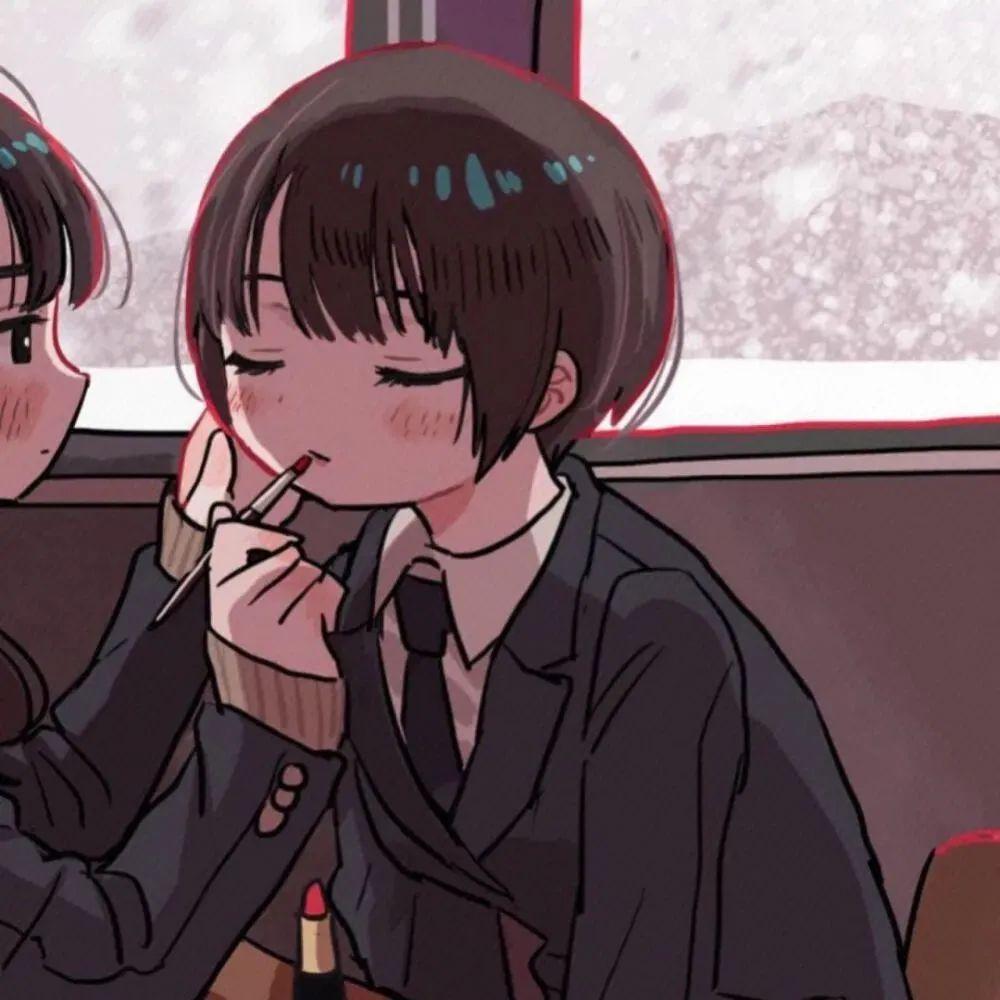第1123期|百合头像:0909高质量女女插画百合闺蜜头像 - 知乎