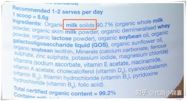 milk solids是还原奶还是鲜奶?