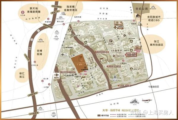 浦东内中环!13号线北蔡全新盘【大华锦宸府】主力户型140-169㎡洋房!最新户型图+效果图发布! - 知乎