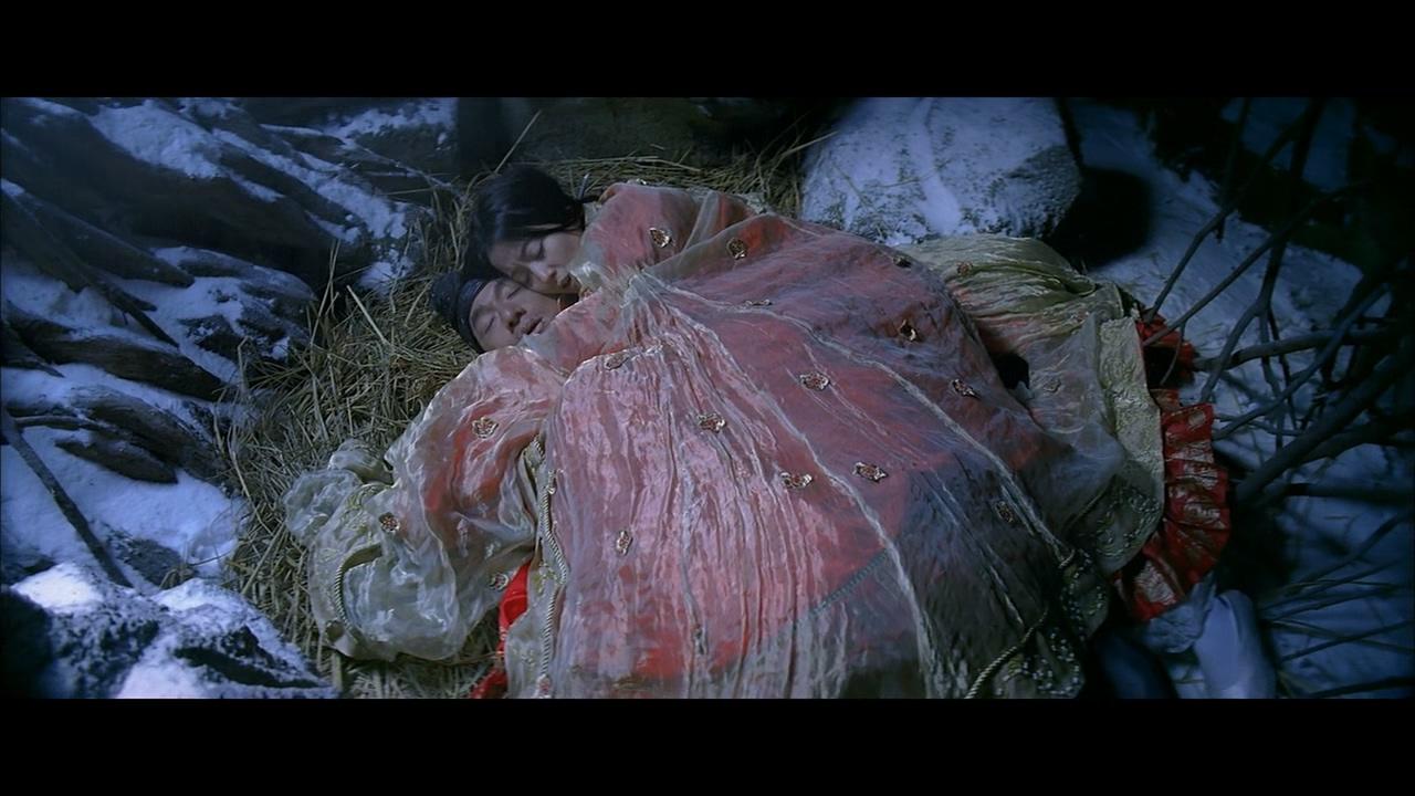 神话蒙毅将军为守护公主冻僵公主只能用自己的身体为他取暖