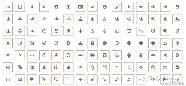 小小图标功能大,10个最佳Material Design 图标资源你不可错过 - 知乎