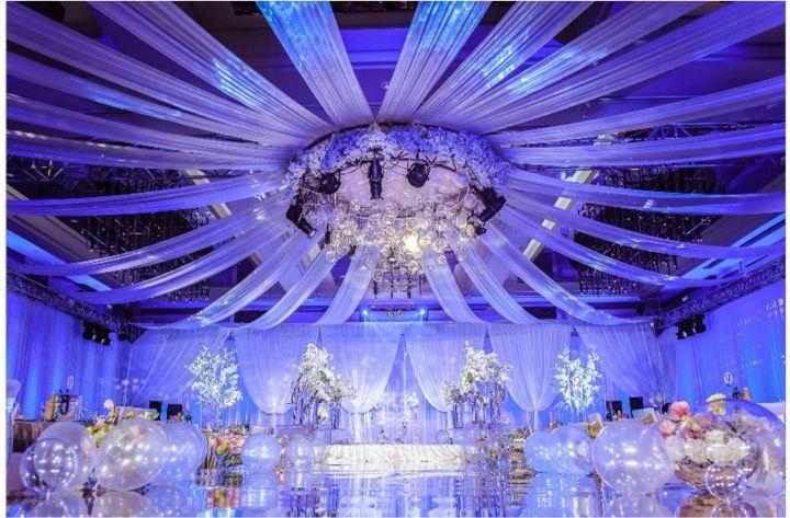 传统婚礼吊顶之八爪幔的制作基础教程高端勿入