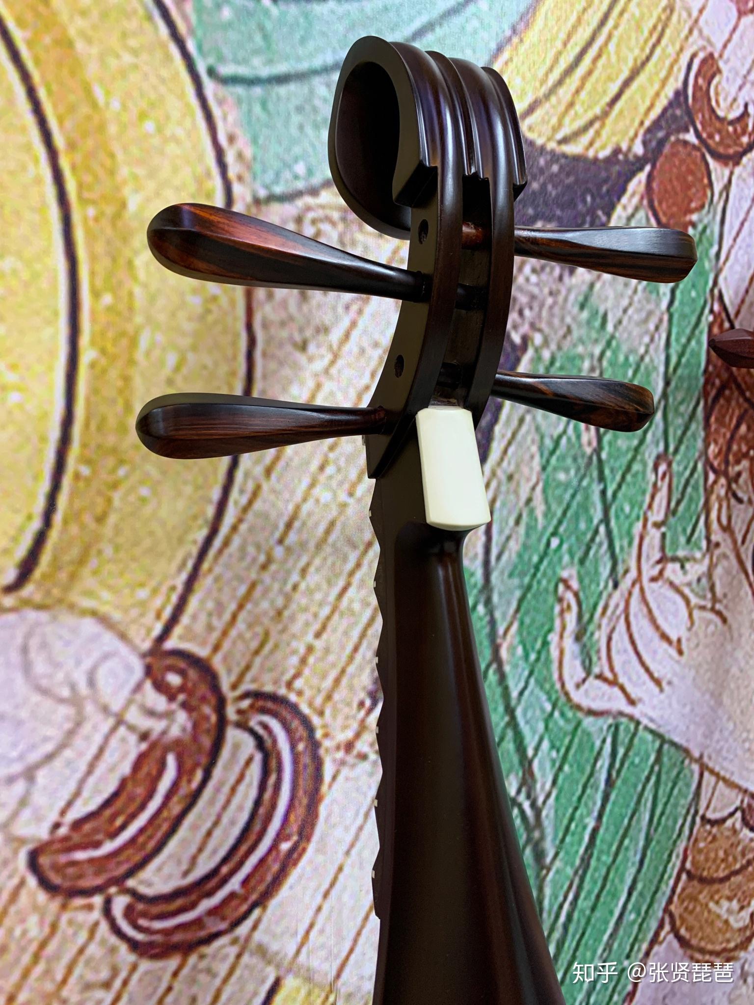 张贤黑酸枝琵琶(黑檀琵琶)