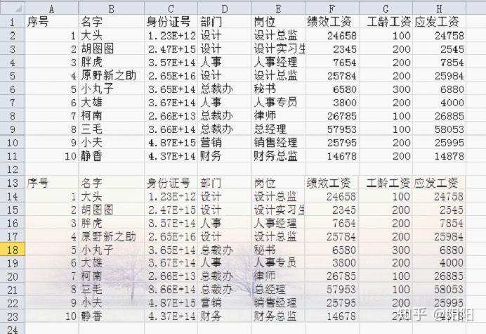 Excel教程:2招玩转表格背景图 - 知乎