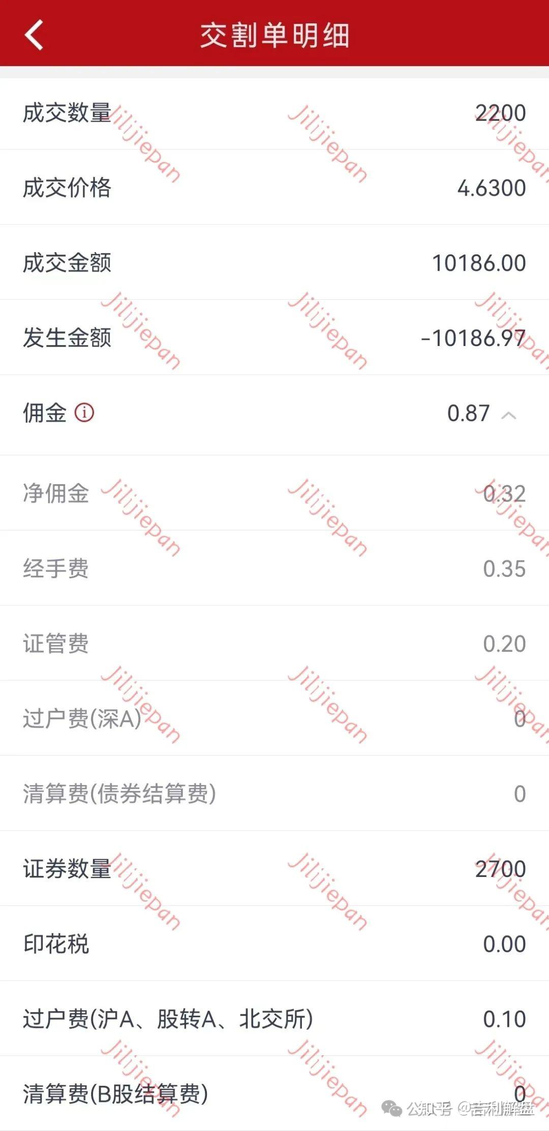吉利解盘：交割单是什么？你了解股票交割明细吗？ - 知乎