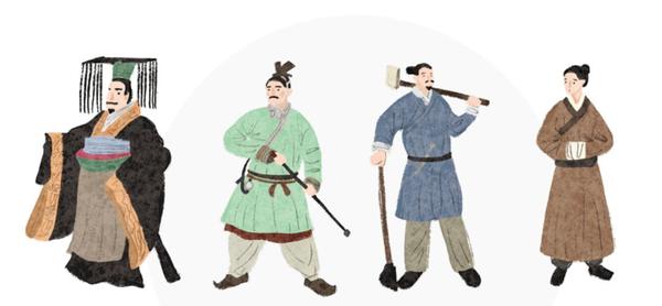 秦朝服饰之黑色为最上 - 知乎