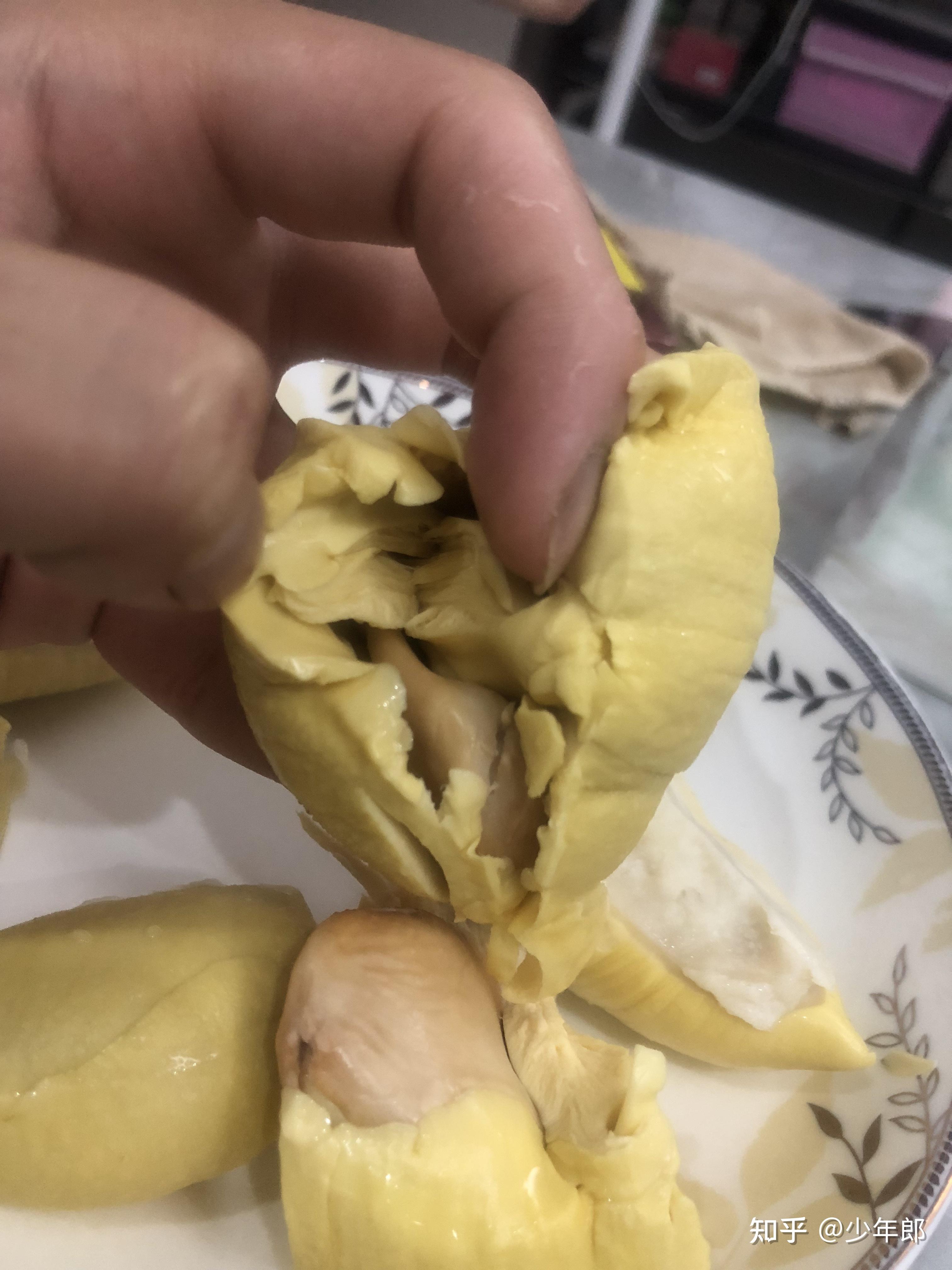 马来西亚猫山王榴莲不熟