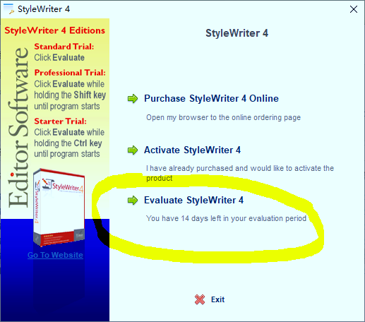 stylewriter 4 access violation