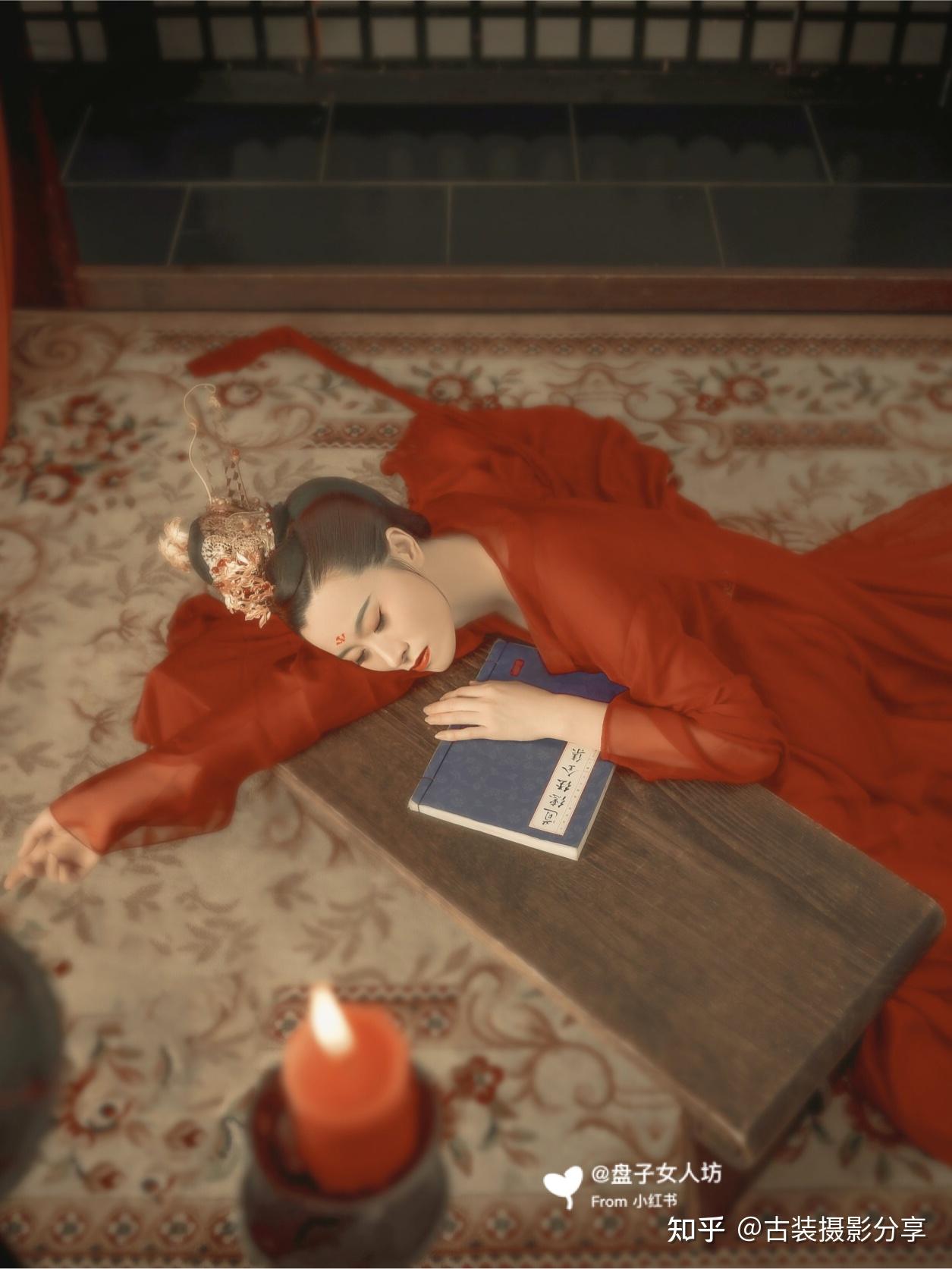 盘子女人坊古风摄影|《落霞》客片欣赏