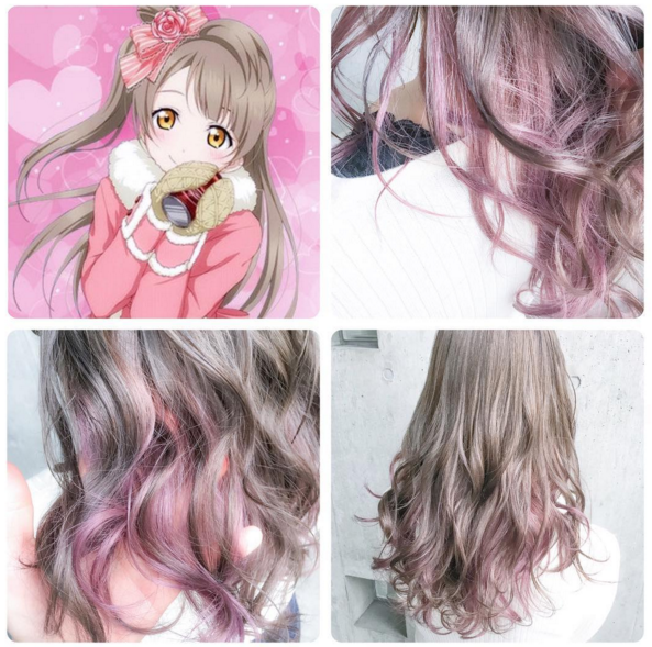 以动漫角色为灵感设计的二次元发色喜欢吗