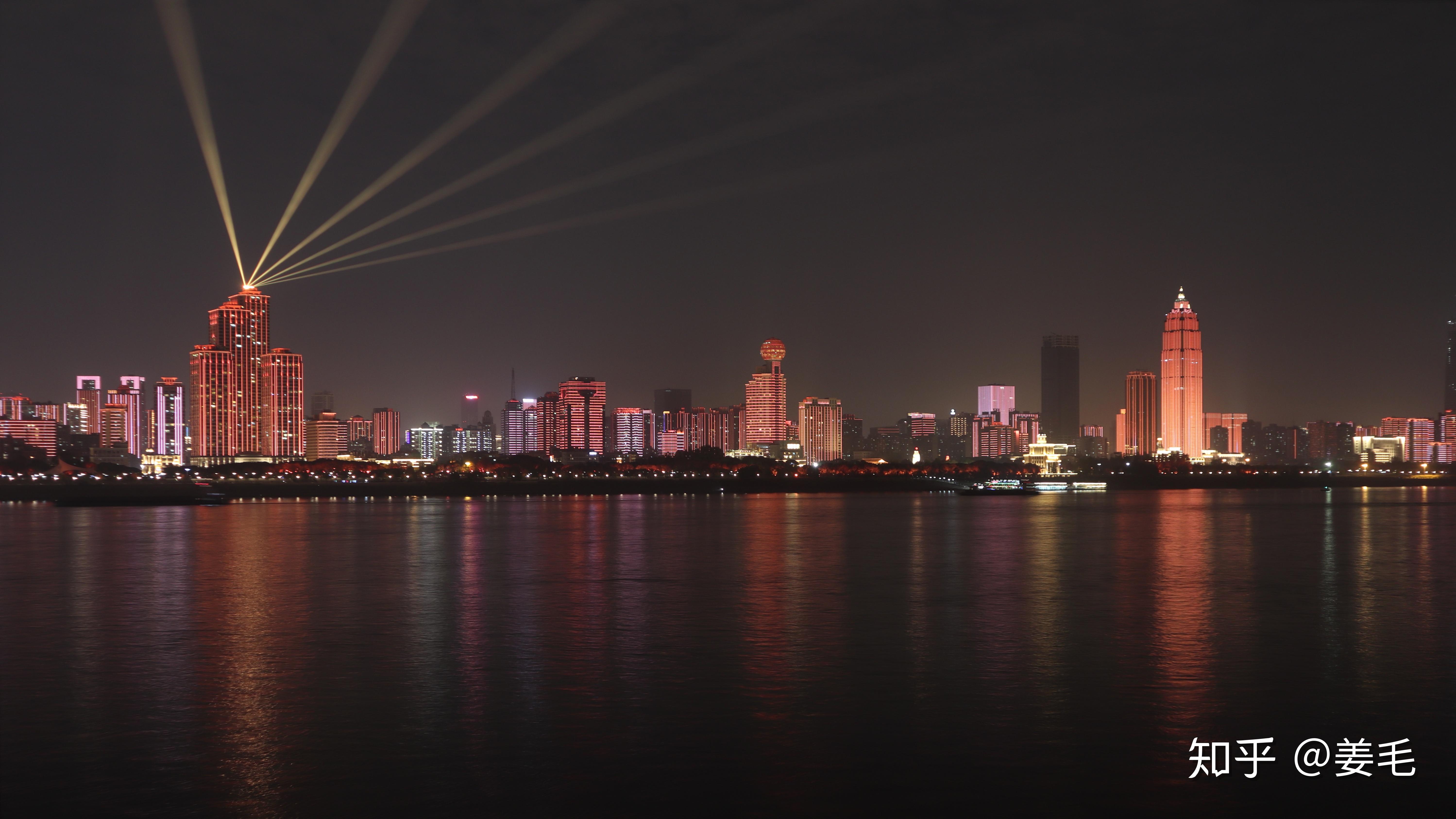 武汉 江滩 夜景