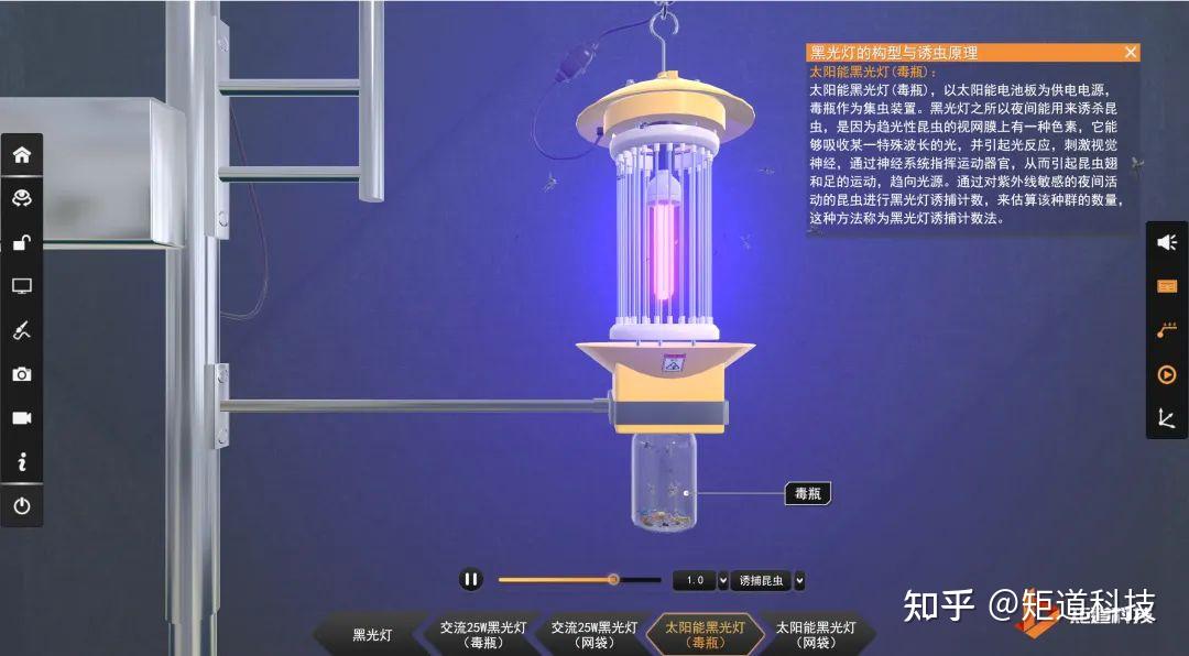 【高中生物】沉浸式学习黑光灯的诱捕原理,直观立体地观察与探究 - 知乎