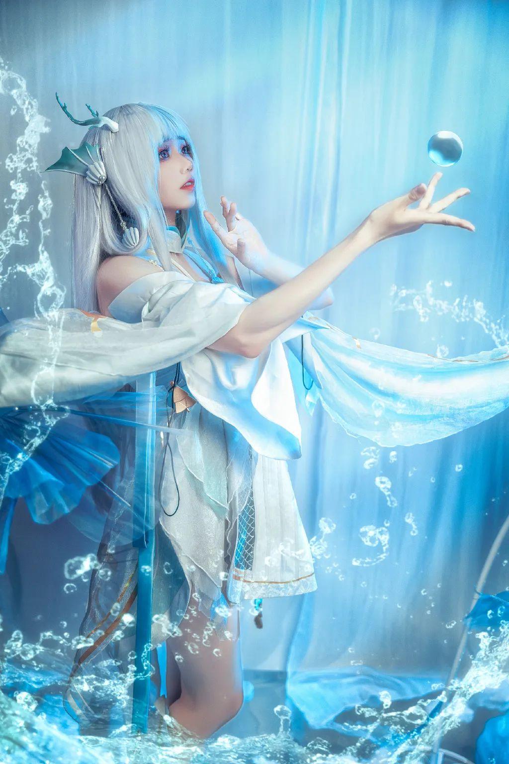 王者荣耀cos西施游龙清影的腿你们打几分