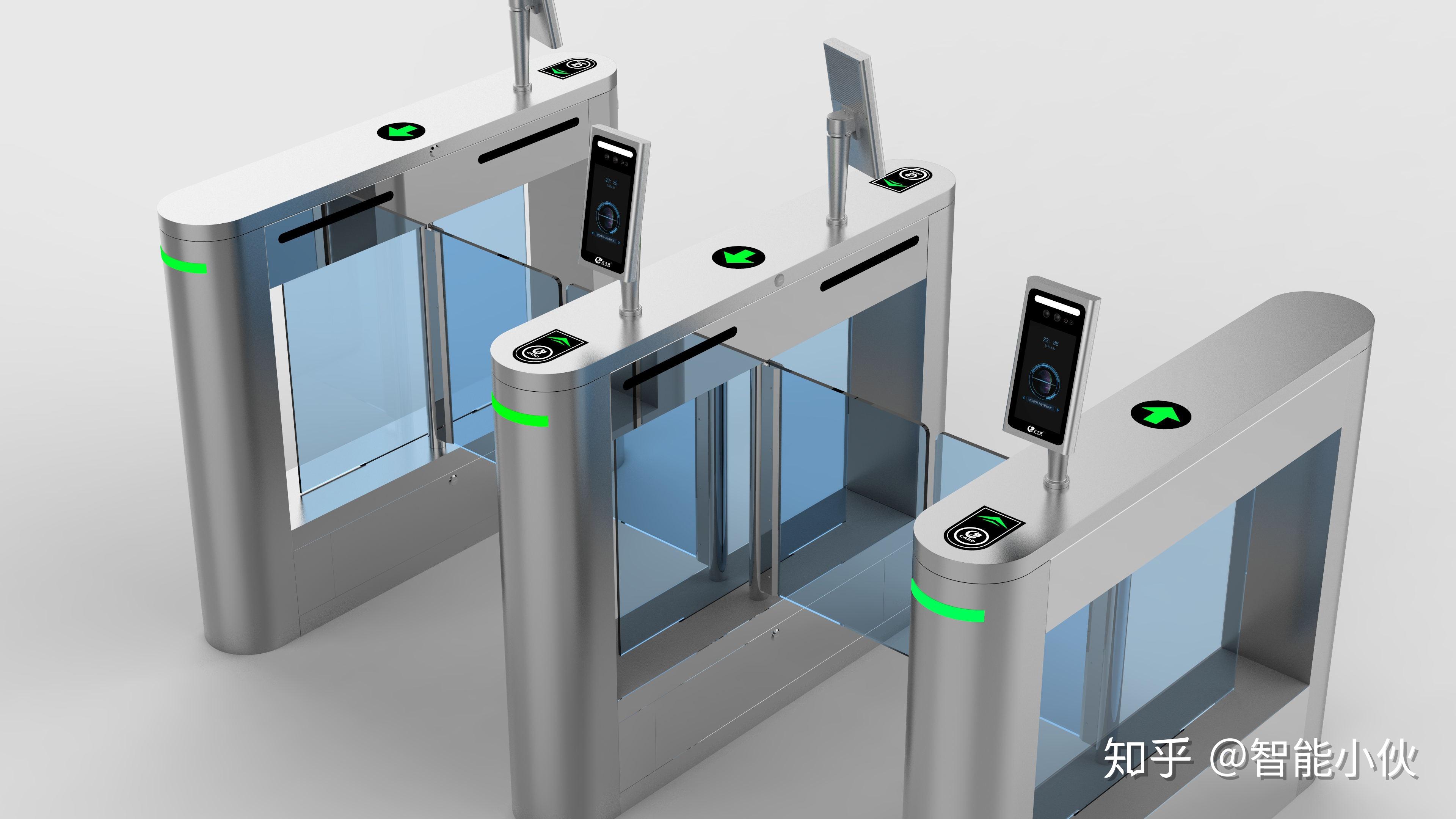 人脸识别人行通道闸,让通行更安全便捷! - 知乎