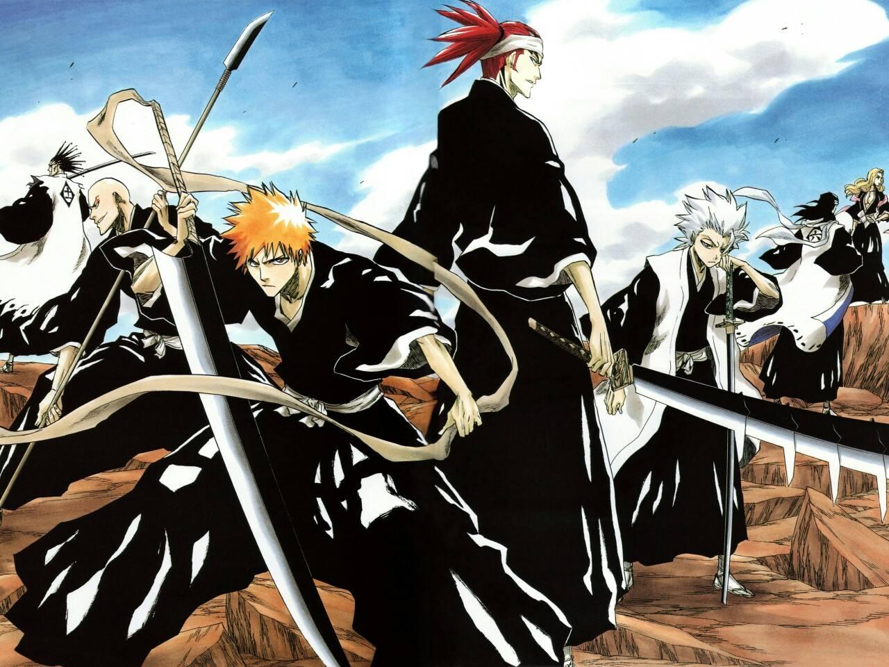 当初《死神》跟《火影忍者》,《海贼王》并称三大漫,虽然《死神》的