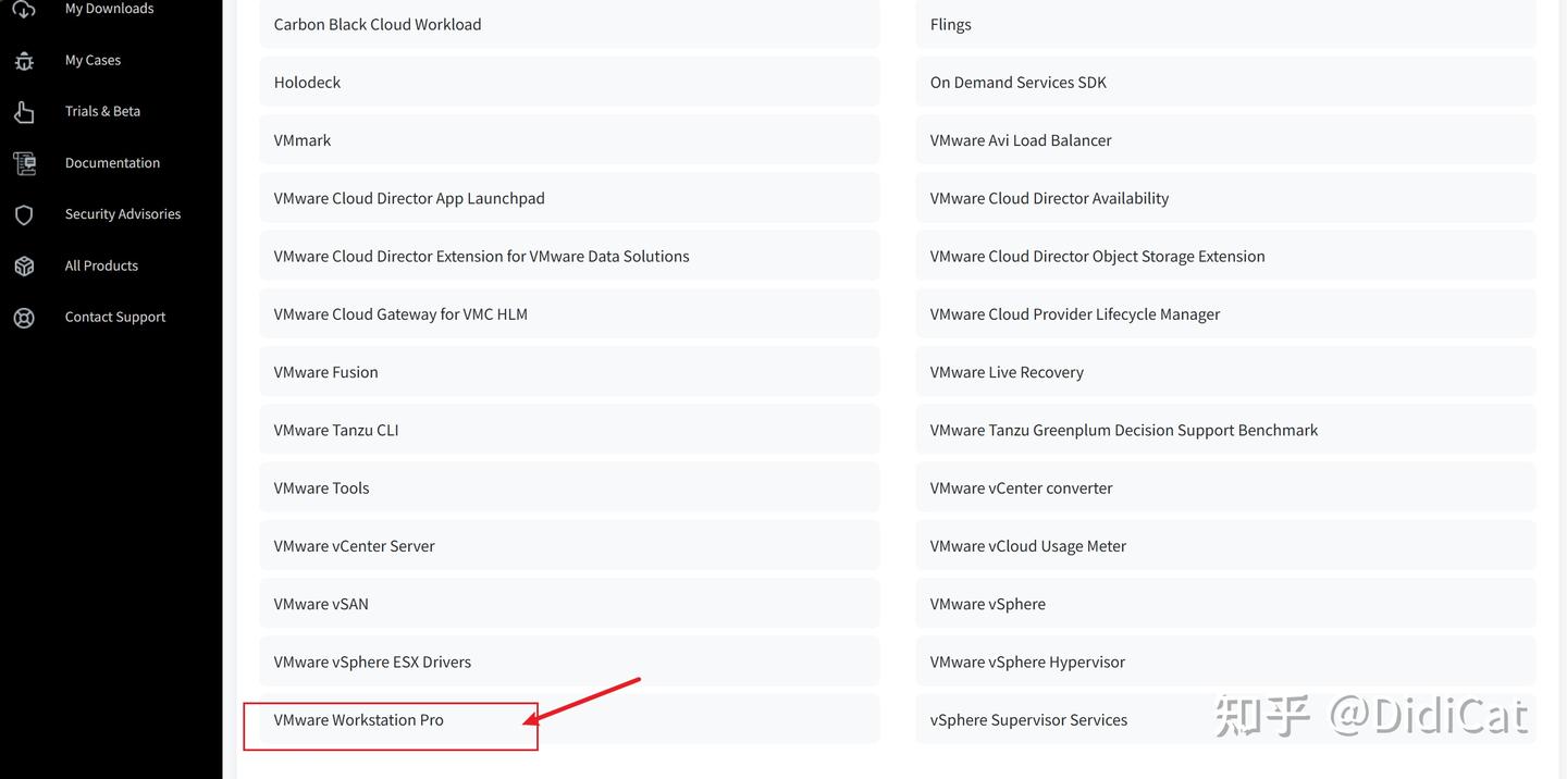 VMware官方下载(需要注册登录账号) - 知乎