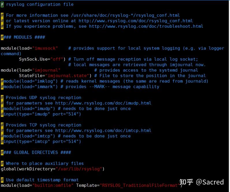 Authpriv Rsyslog Linux日志管理之rsyslogd日志服务 - 知乎
