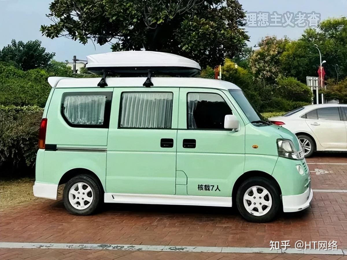 外清新内温馨,铃木浪迪改装简易床车,低成本小面包露营车更实用 - 知乎