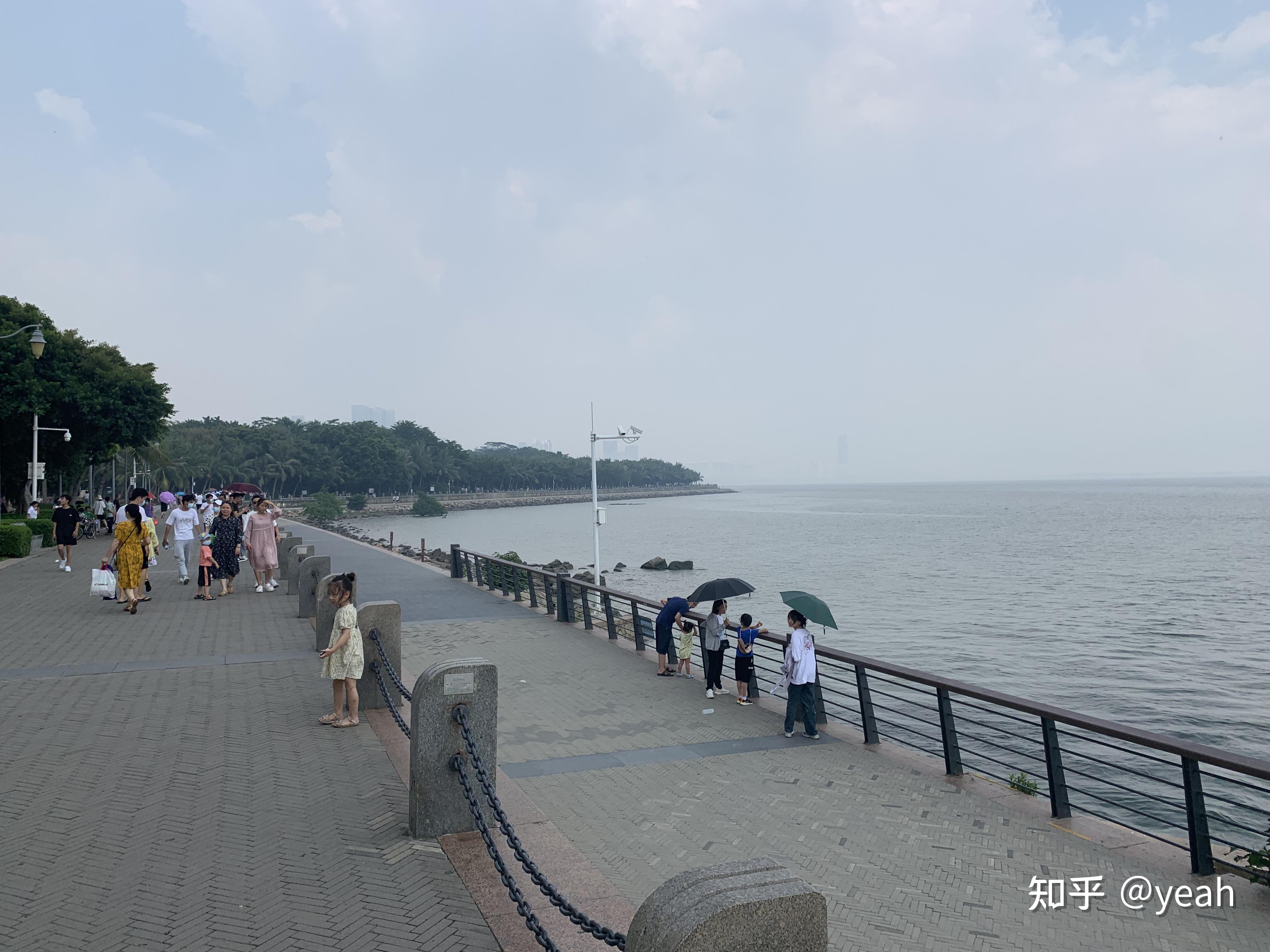 d2口(出地鐵口就是海哦),a出口被封了深圳灣公園-地鐵站有什麼好玩的