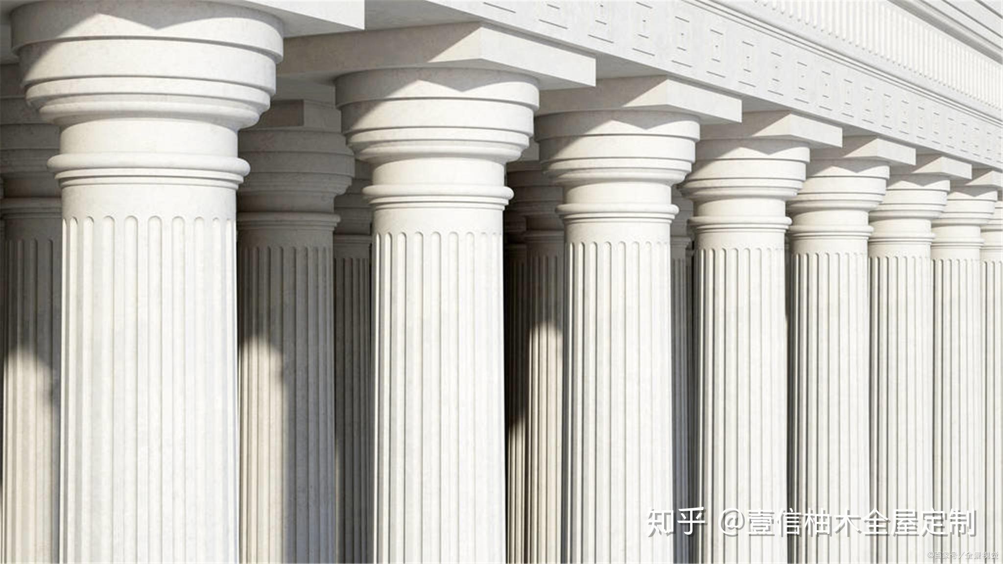 详解罗马柱之古代希腊罗马柱样式风格的寓意 - 知乎