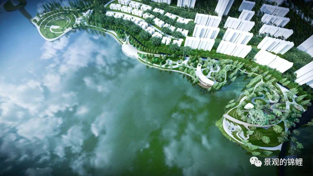 打卡即天堂day 50| 3月31日,广东省普宁市星河明珠湾环湖路沿湖景观
