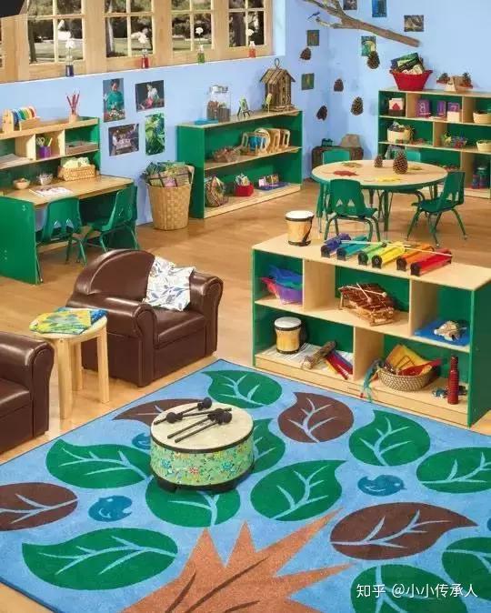 小小传承人幼儿园教室环创把森林装进教室