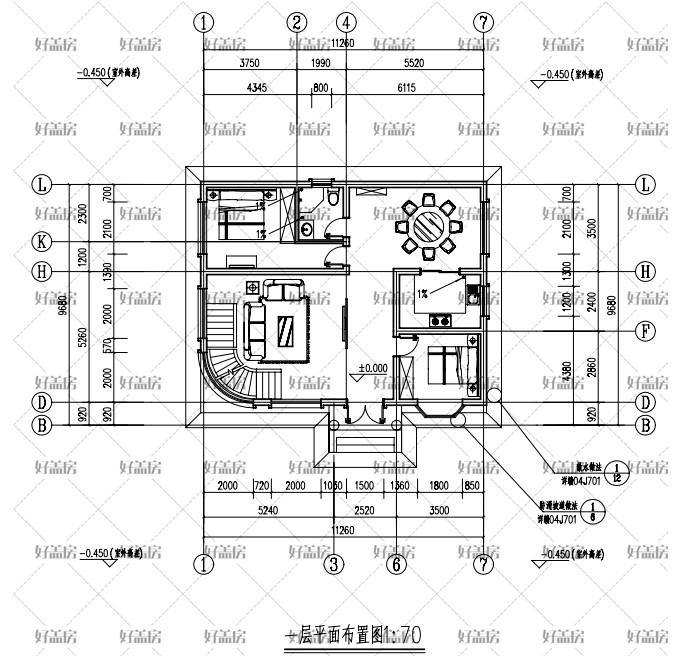 3㎡佔地面積:102.5㎡進深尺寸:9.7米開間尺寸:11.