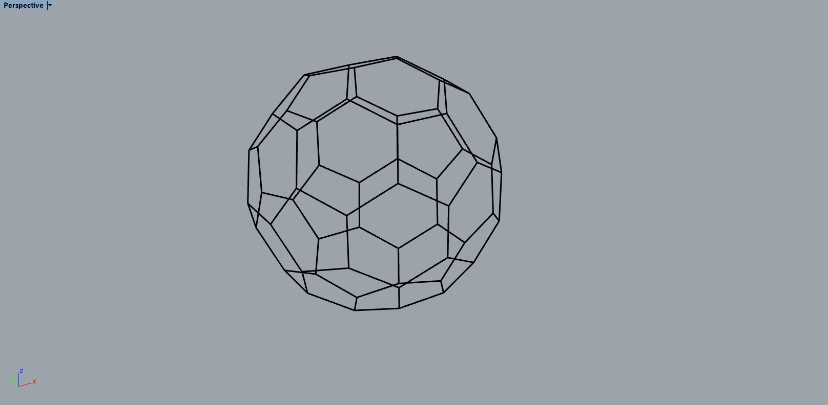 犀牛蜂窝球体建模