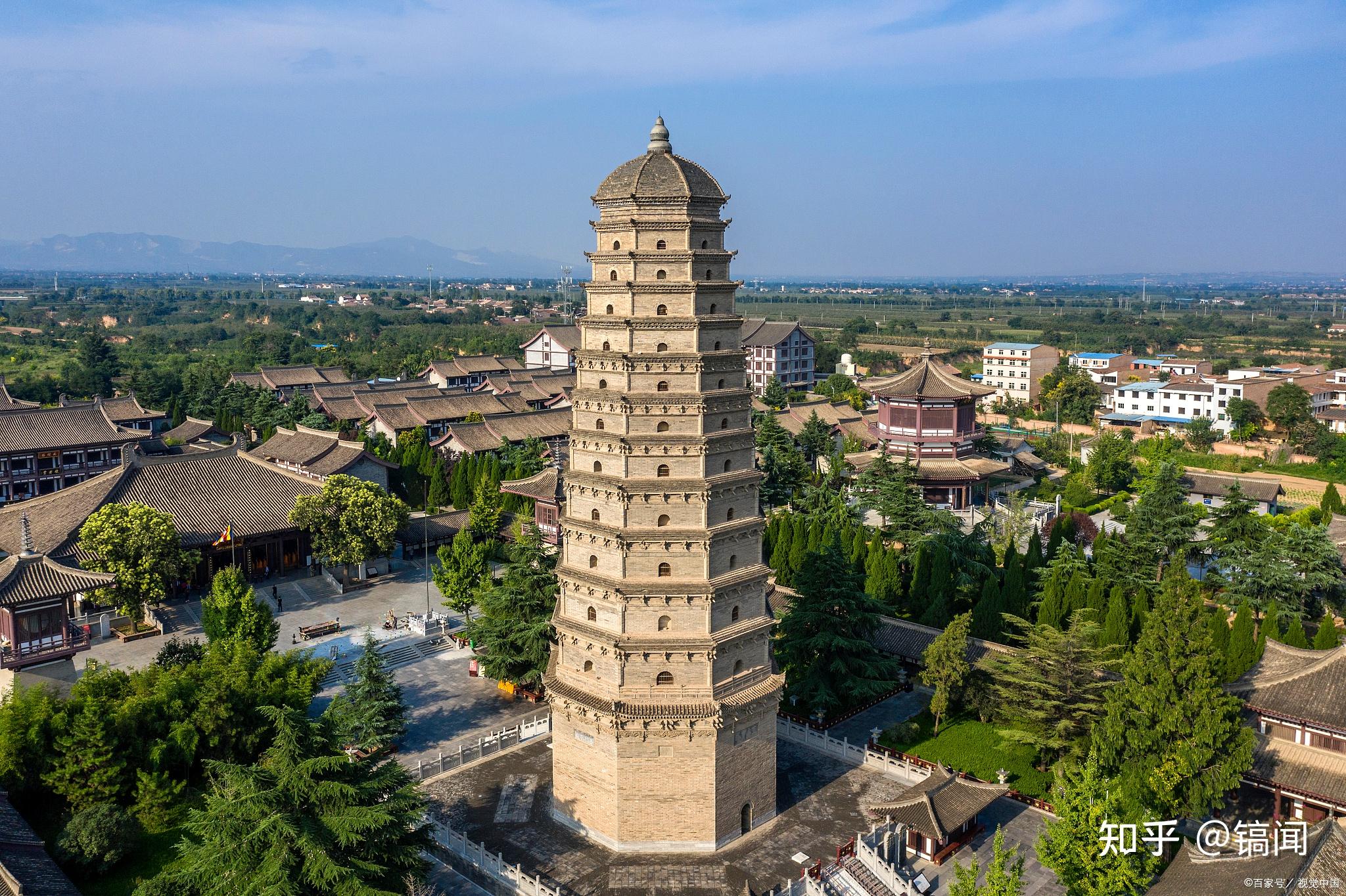 宝鸡法门寺 唐代建筑艺术的代表之一