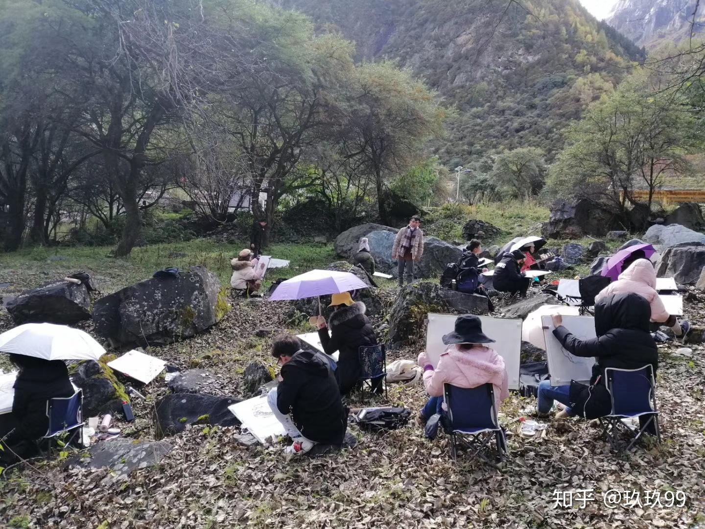 四姑娘山写生四姑娘山写生基地
