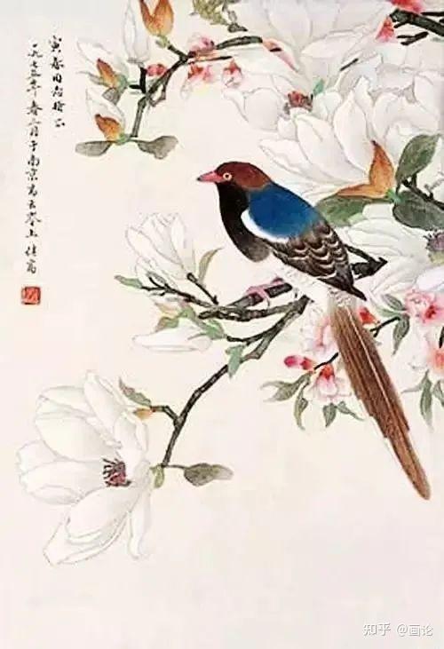 历代名家笔下的玉兰花,美不胜收 - 知乎