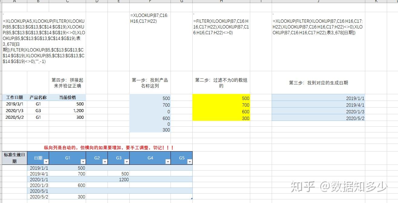 Xlookup和Filter函数在Excel中的联合应用 知乎