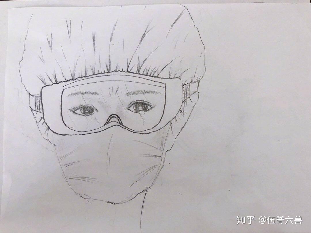 细节好评!黄渤为医护人员画最美脸庞,眼角的泪珠清晰可见