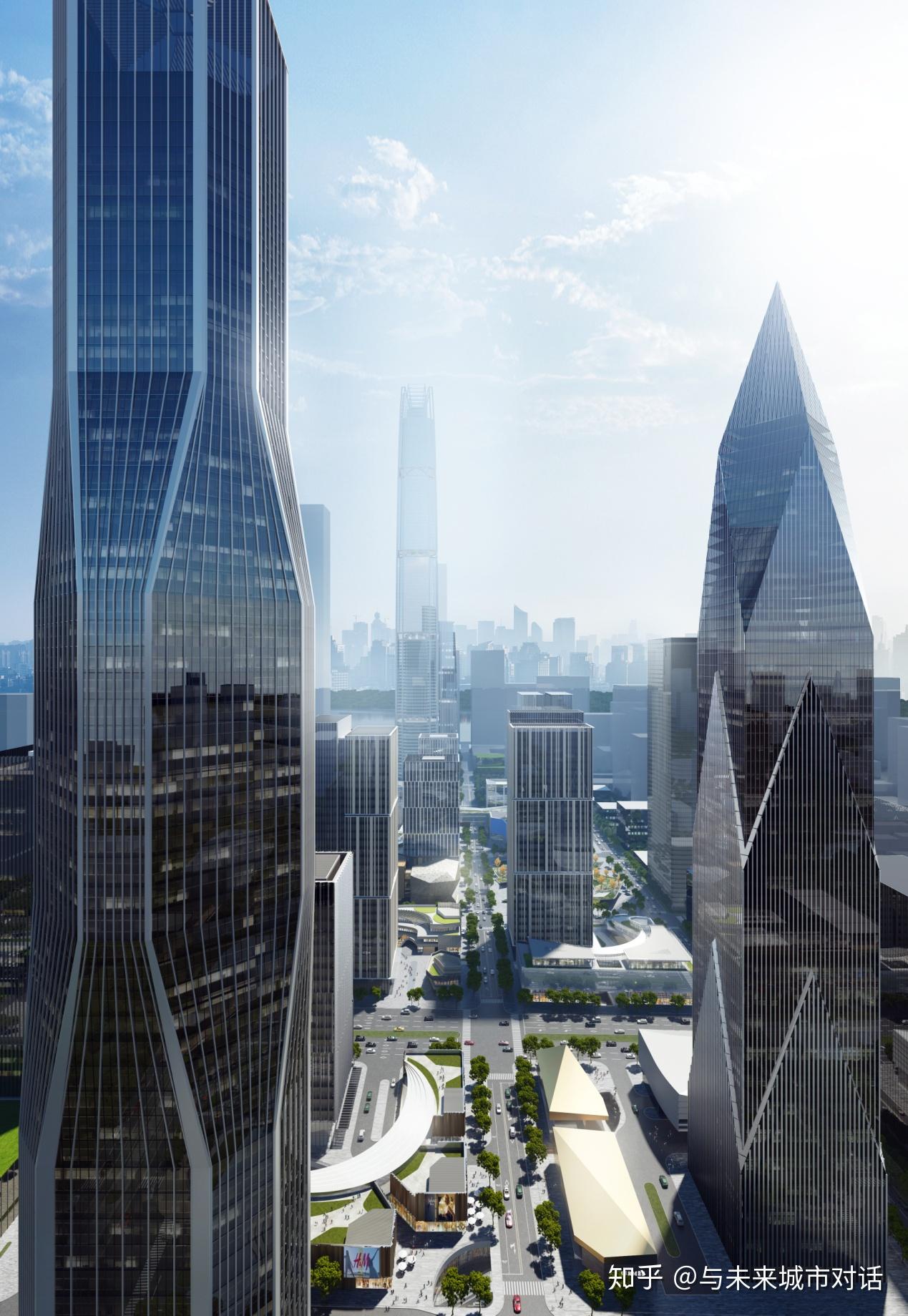 金融中心在哪里,城市的巅峰就在哪里.