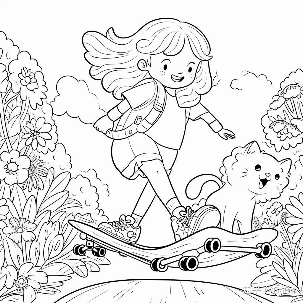 Midjourney 一分钟生成线稿图 - Prompt 分享 - 知乎