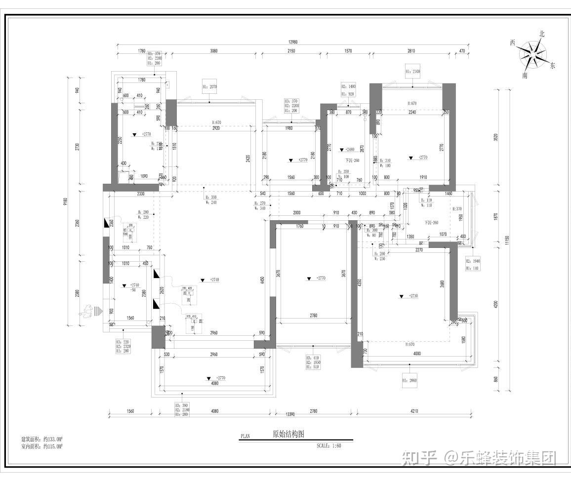 《剪影》-宝安·领翔华府133m²现代轻奢,摇曳生姿