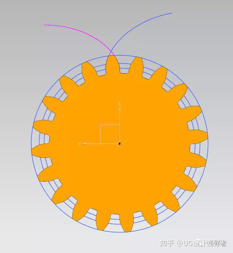 ug如何参数化绘制齿轮模型,渐开线方程曲线你会绘制吗?