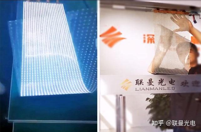 LED晶膜屏全方位讲解 原理|间距|价格|应用|前景 - 知乎