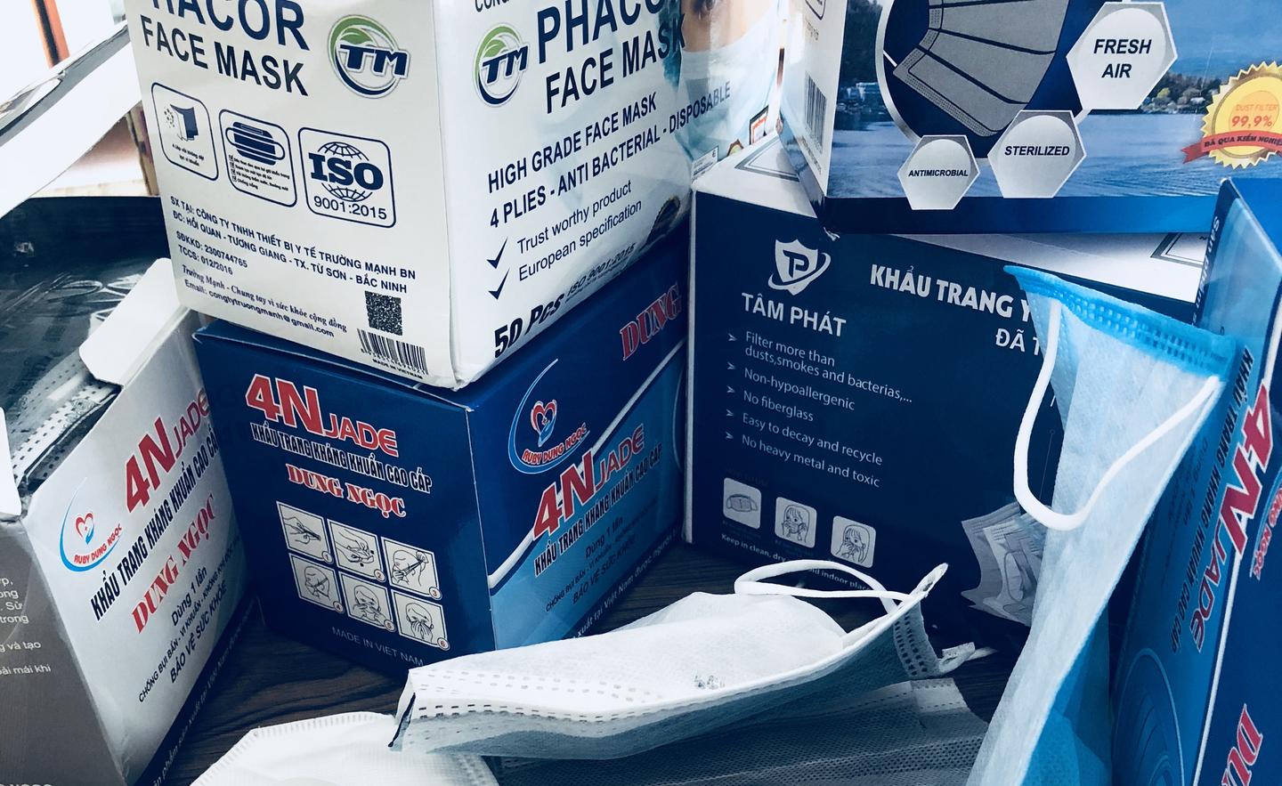 越南口罩瞎测评拆