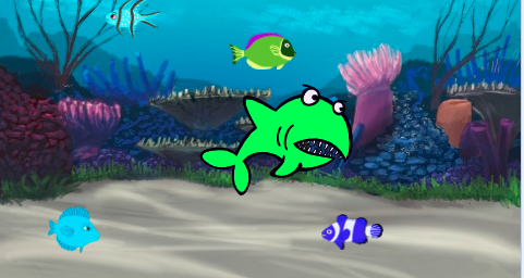 scratch大鱼吃小鱼附源码素材下载