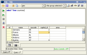 Sql query from bash