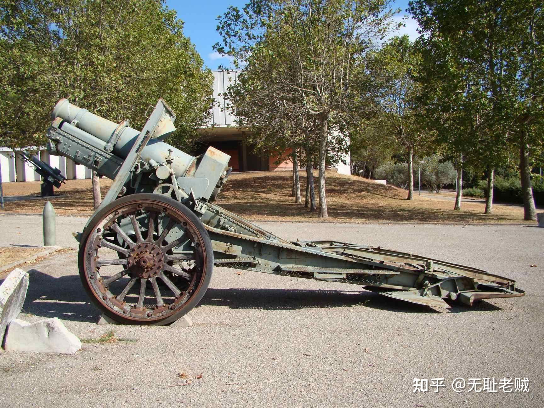 克虏伯280mm榴弹炮图片