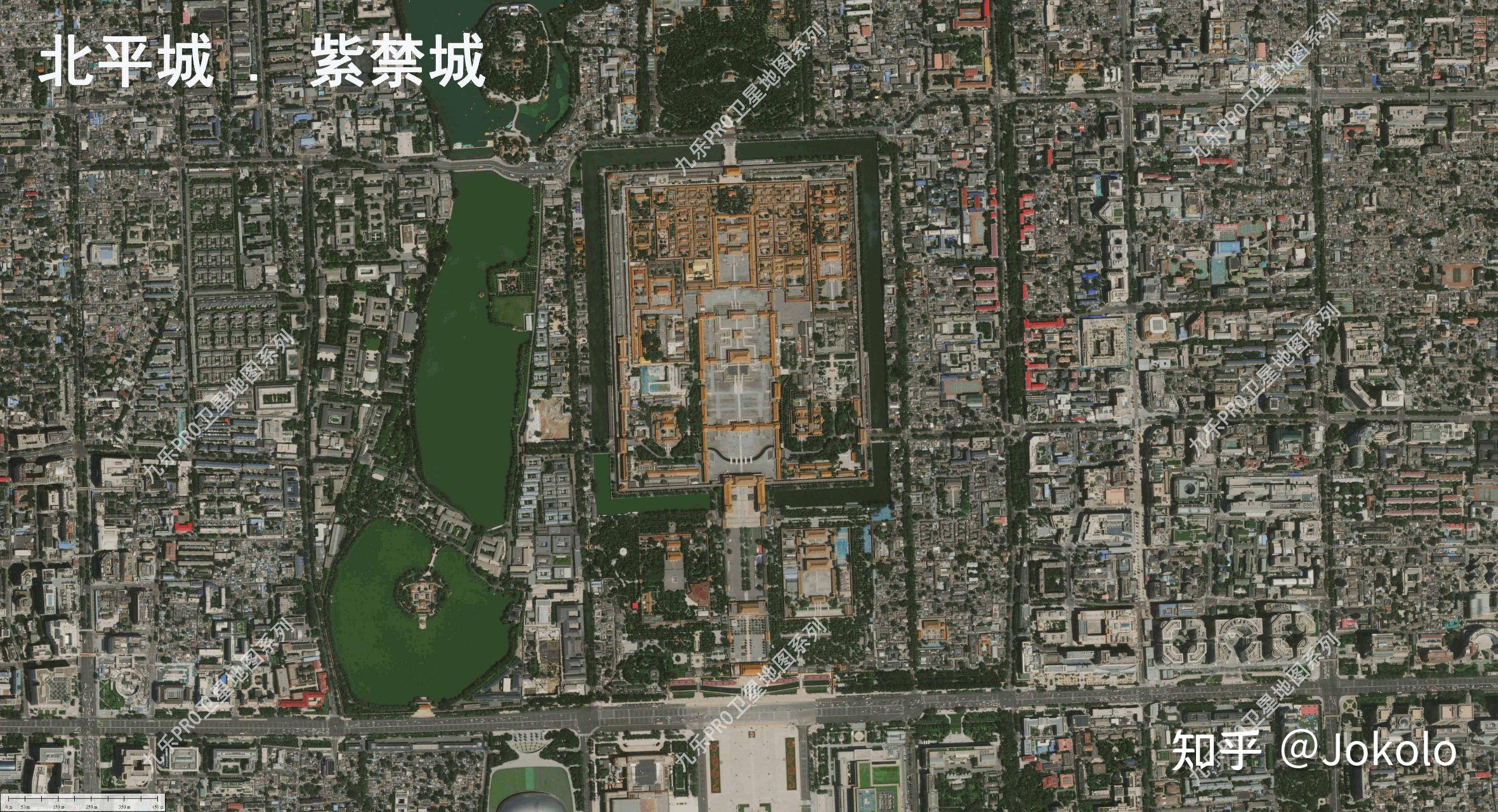 故宫卫星地图高清版图片