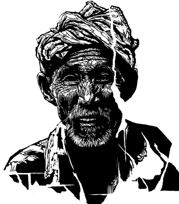 传统黑白木刻版画与数字化模拟心得