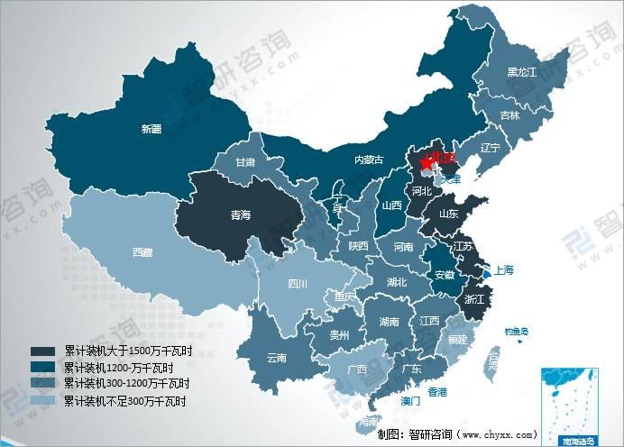 我國76%的國土光照充沛,光能資源分佈較為均勻;與水電,風電,核電等