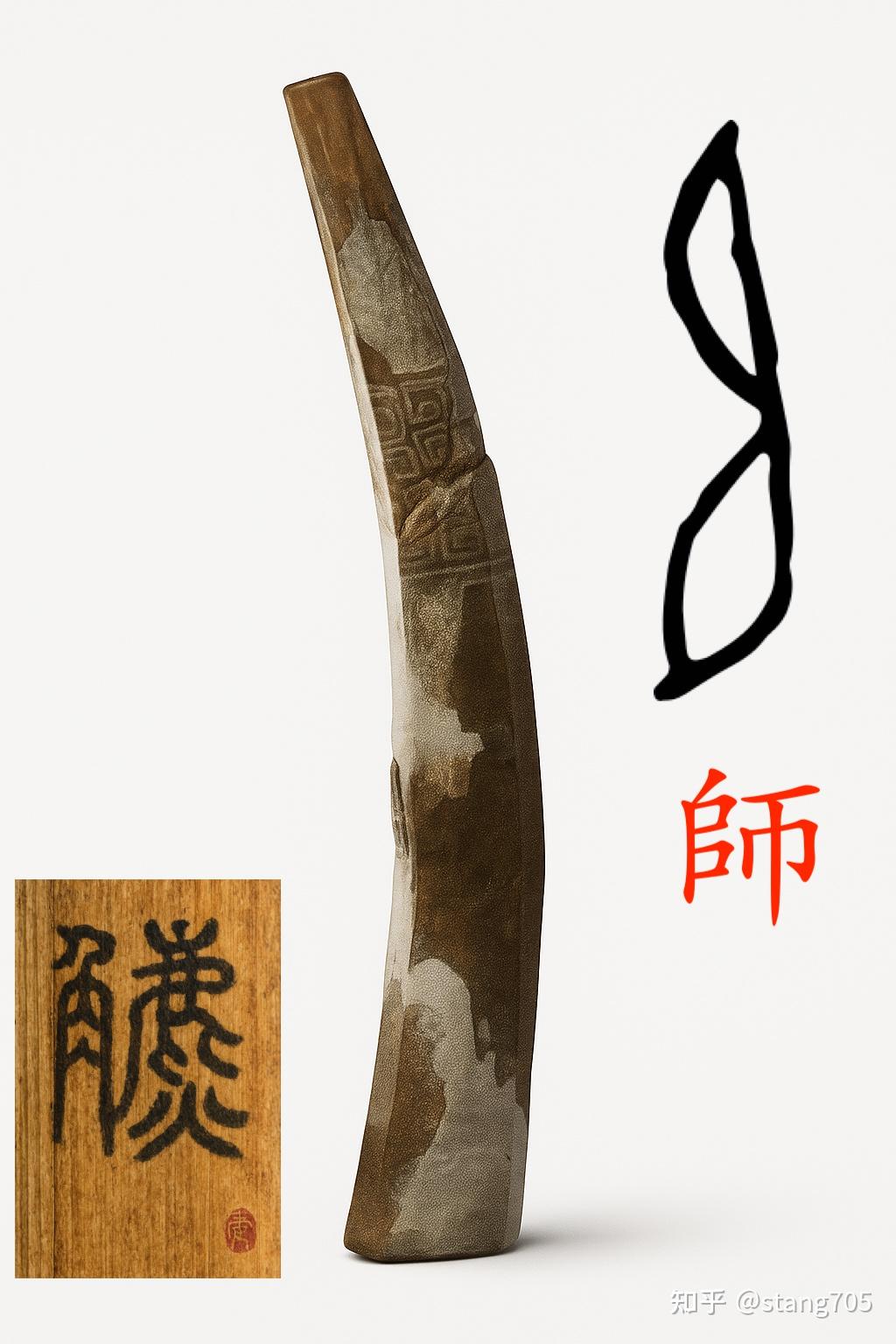 “师”字真相:它不是小山丘,而是一枚马镳——从出土实物看商代军制的真正结构 - 知乎