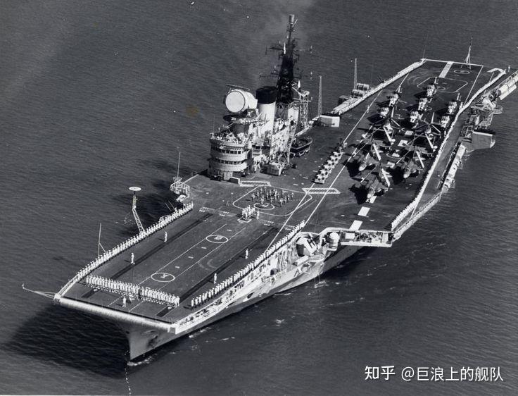 英国海军hms victorious r38胜利号航空母舰 1967年