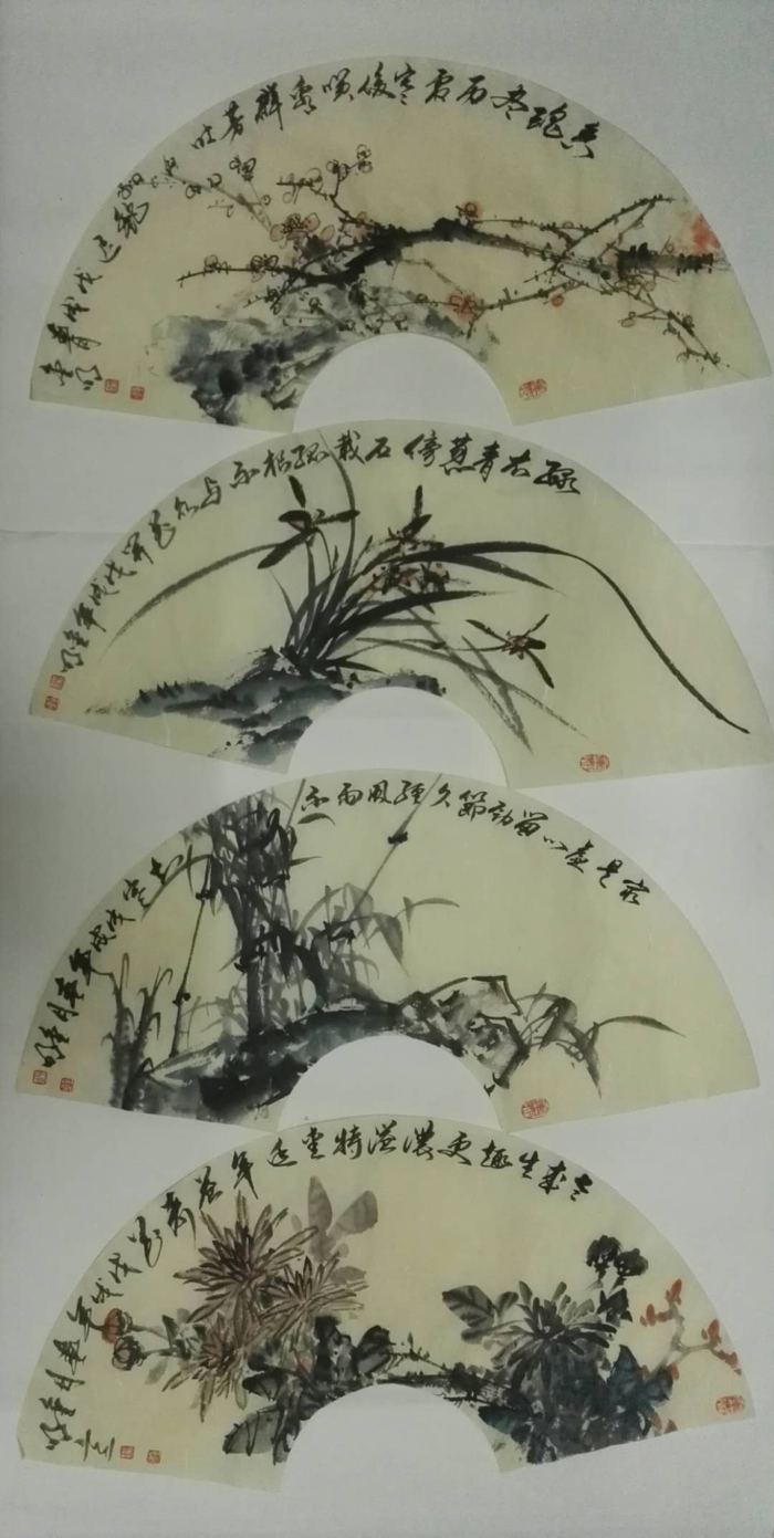 画家赵金明简淡冲和古雅端庄