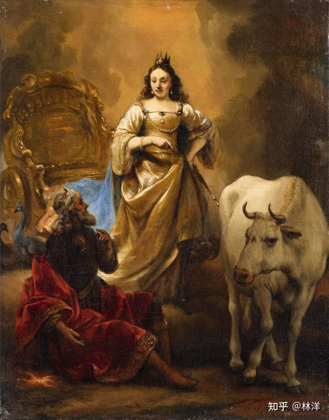 变成公牛诱拐欧罗巴(europa)