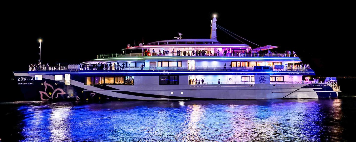 斥资12亿大湾区一号游船首航gvs助力智能照明